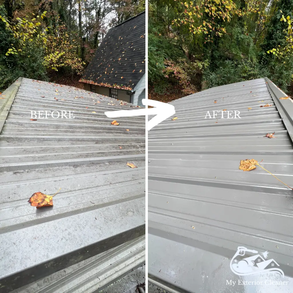 Metal Roof Soft Wash Roswell, Ga