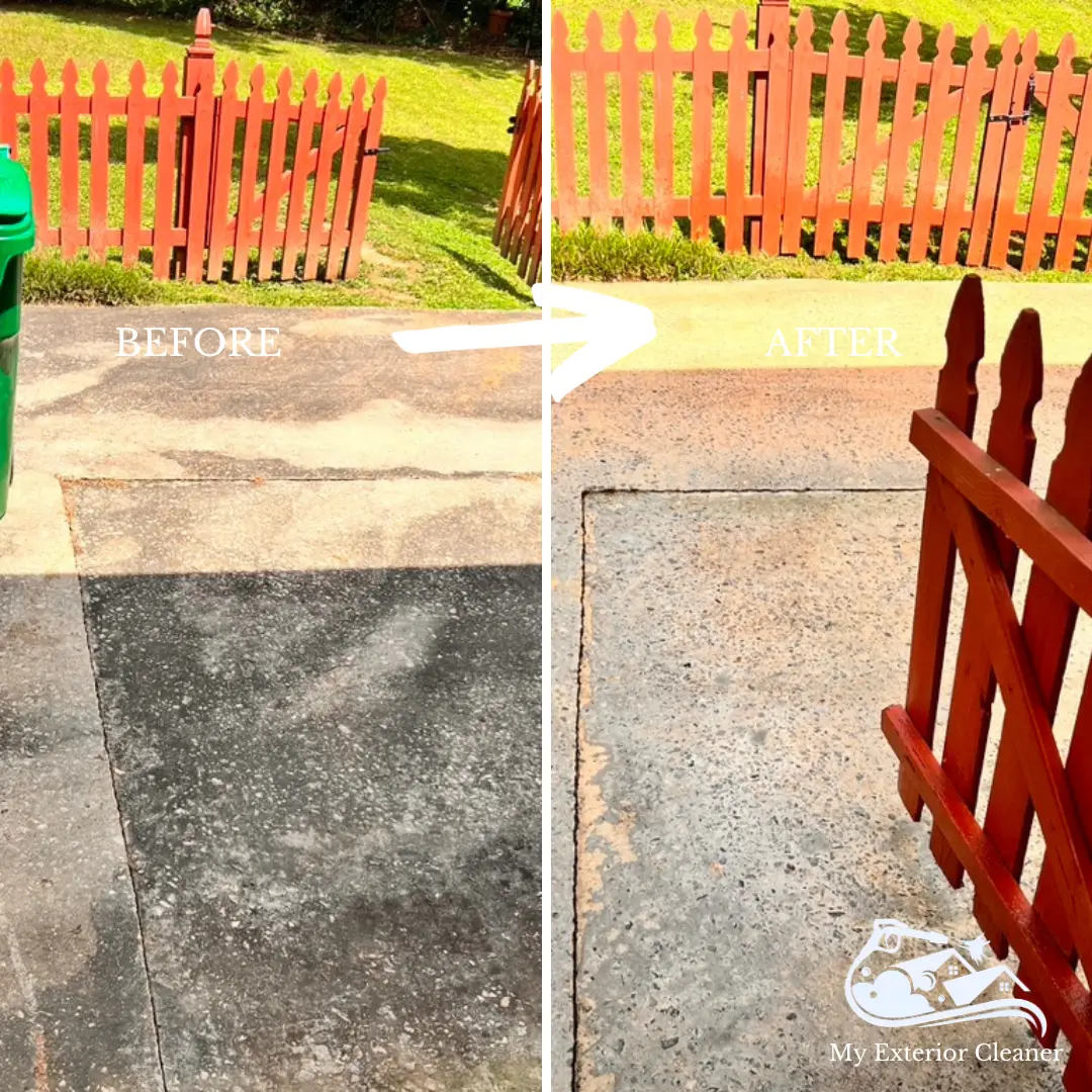 Concrete Pressure Washing Patio Decatur, Ga