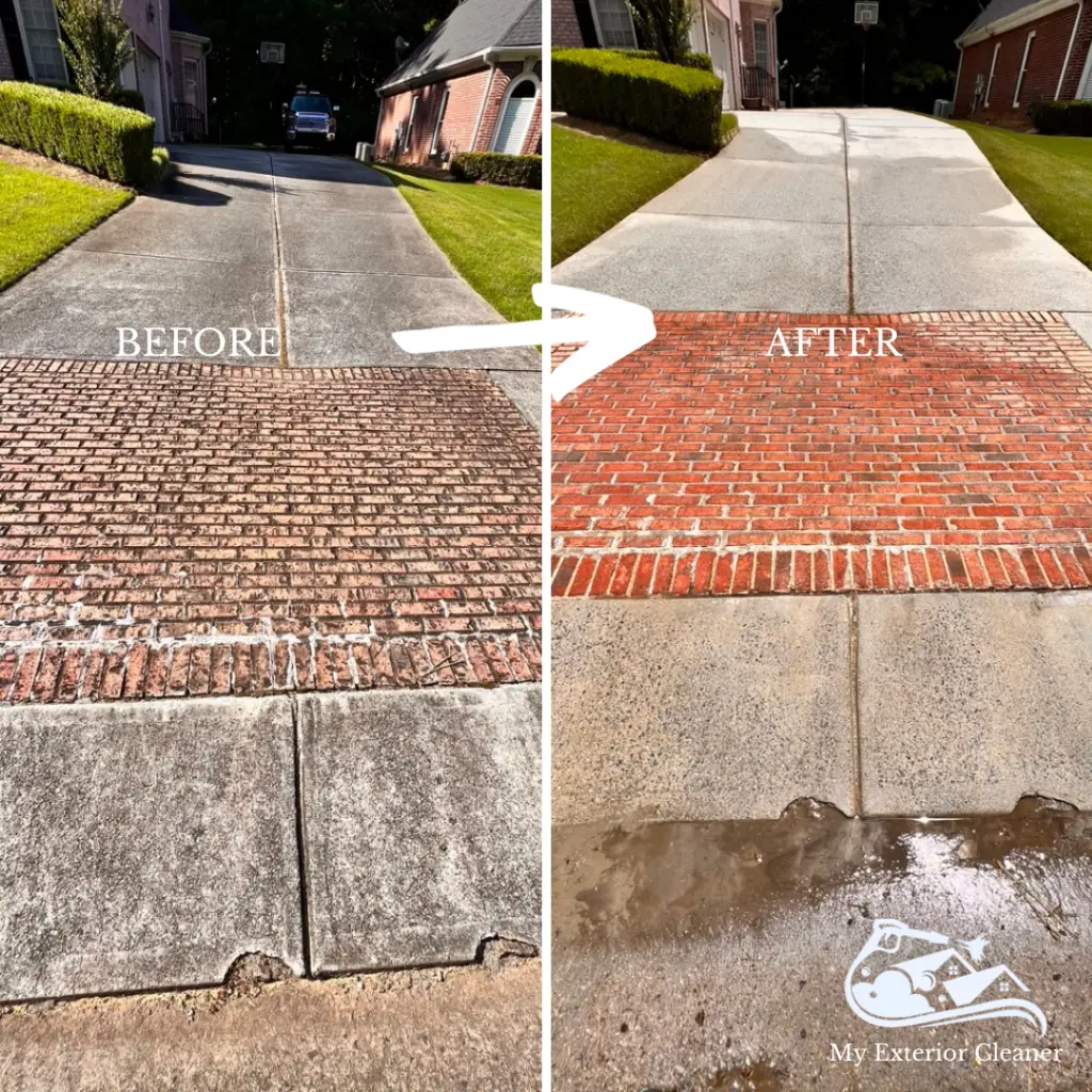 Concrete Pressure Washing Driveway North Druid Hills, Ga