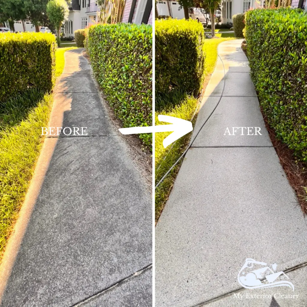 Concrete Pressure Washing Sidewalk North Decatur, Ga