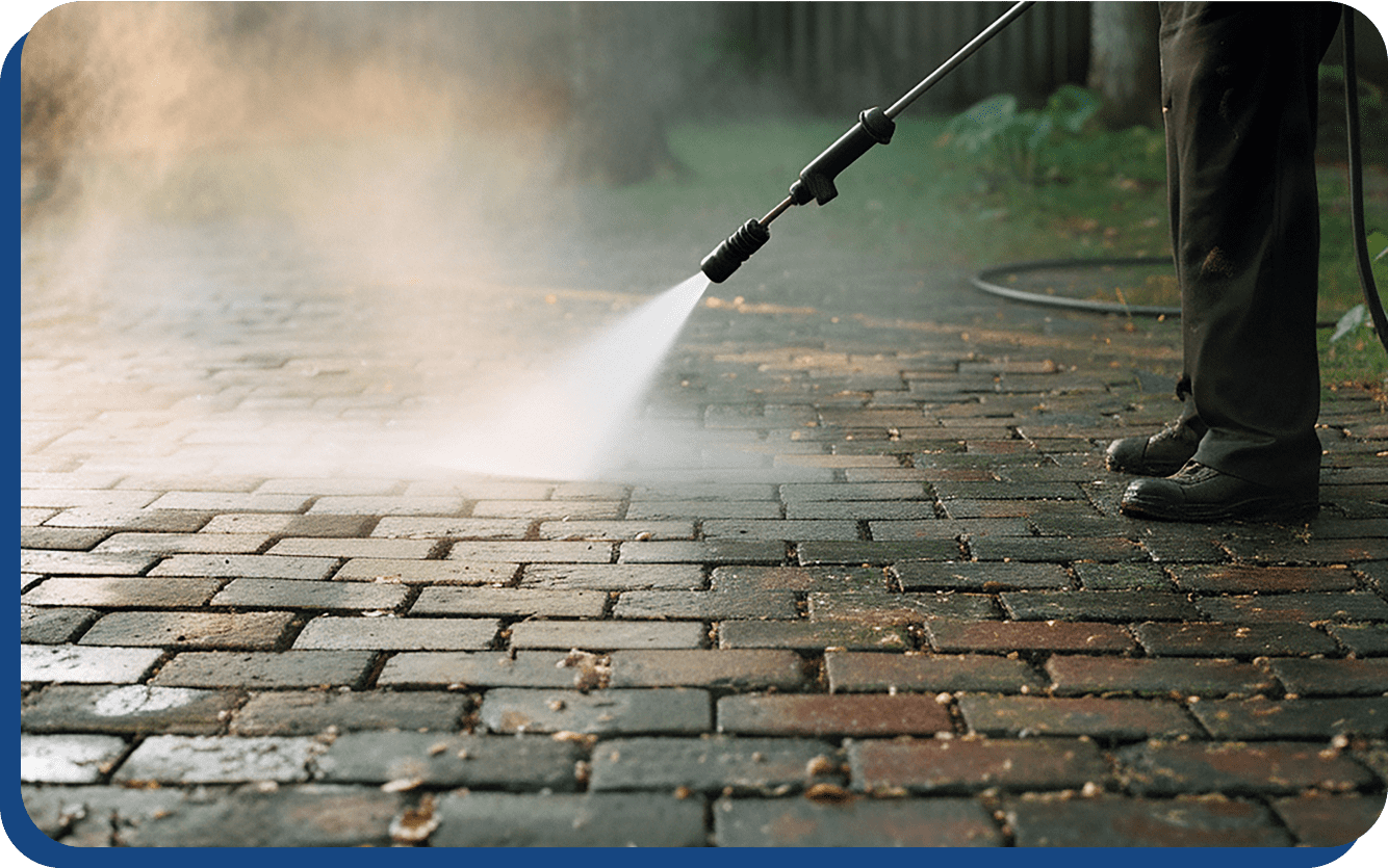 Hardscape Pressure Washing
