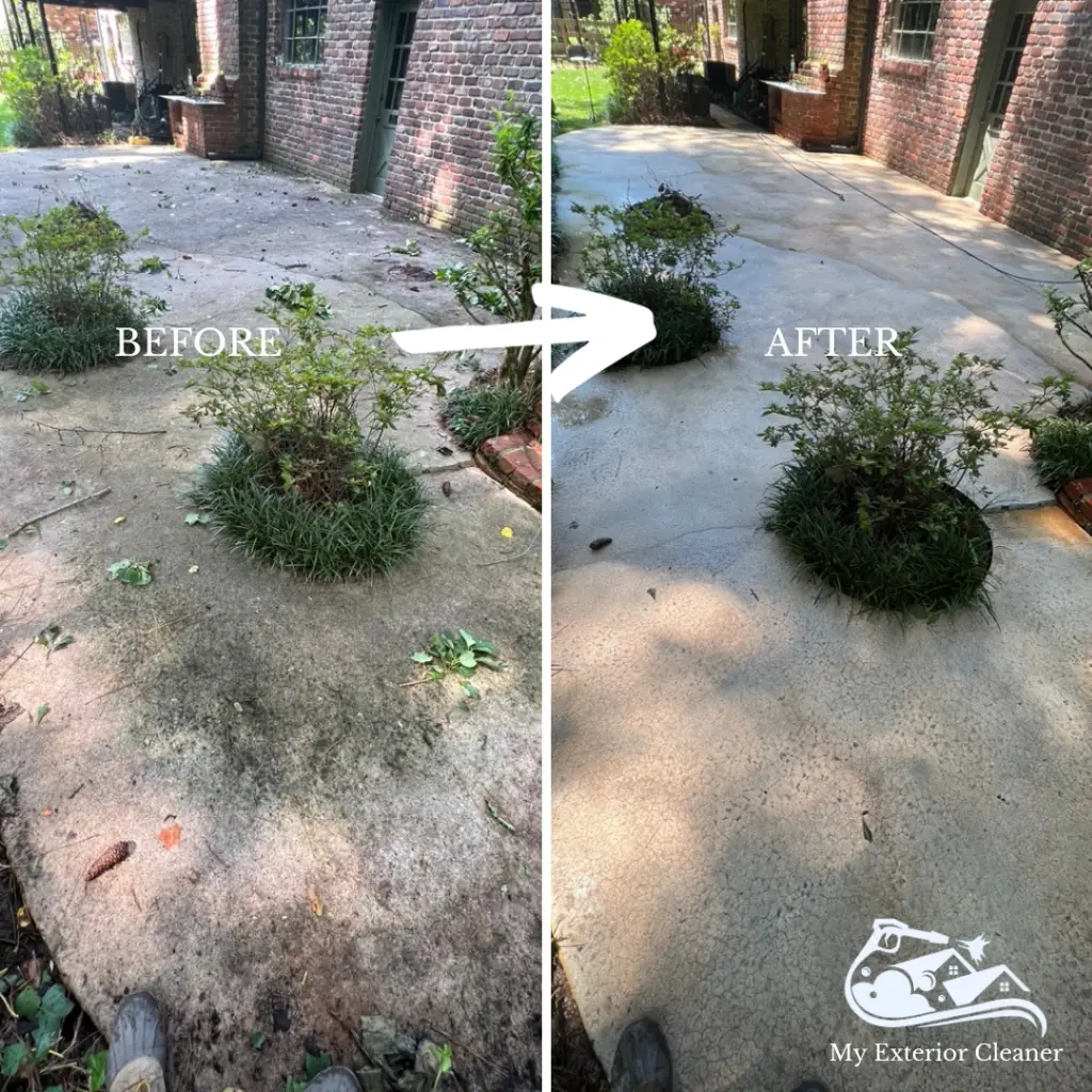 Concrete Pressure Washing Patio Decatur, Ga