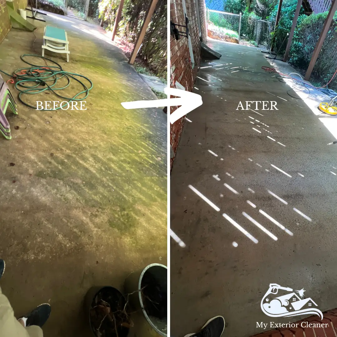 Concrete Pressure Washing Patio Decatur, Ga