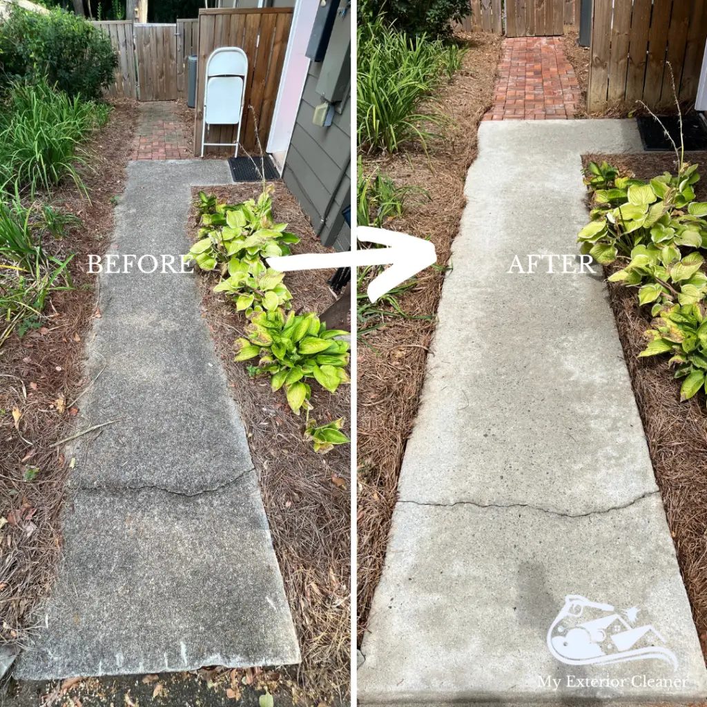 Concrete Pressure Washing Sidewalk Brookhaven, Ga
